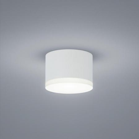 Helestra PALA 15/1629.07 LED-Deckenleuchte 9 W 2900 K Warmweiß, mattweiß, dimmbar, Ø 100 mm